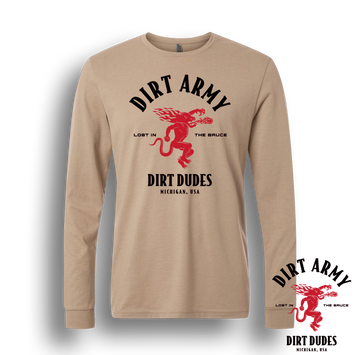 Dirt Army Fireball Long Sleeve Shirt