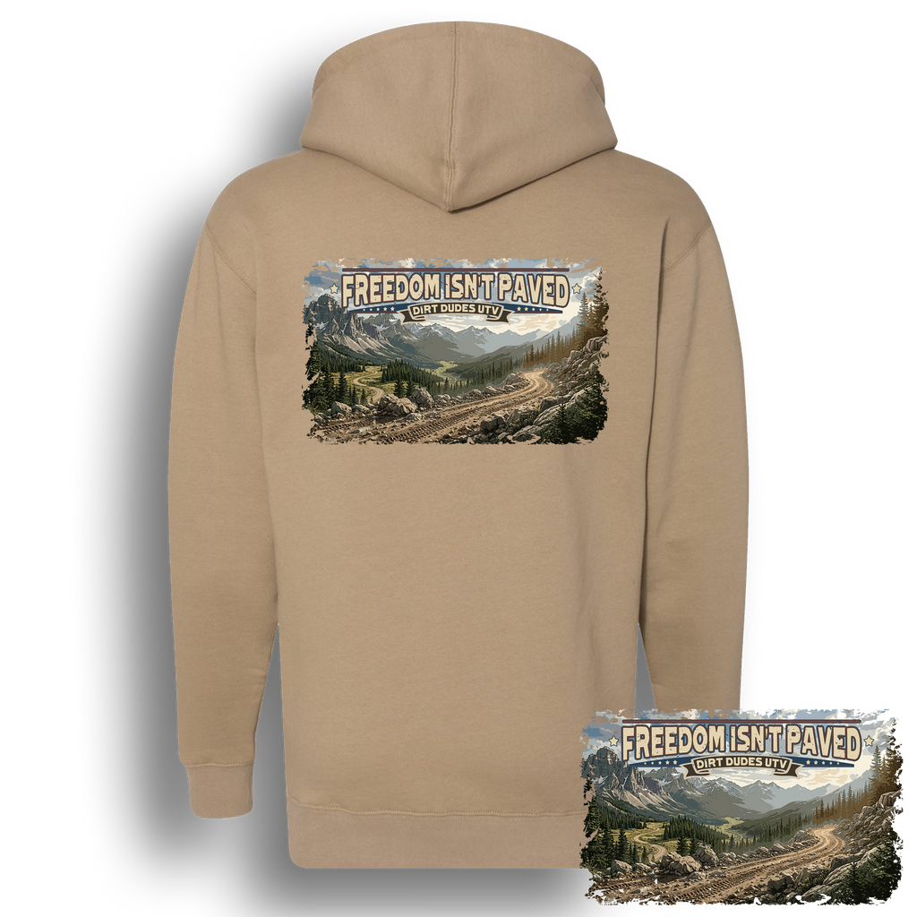 Freedom Isn't Paved Hoodie