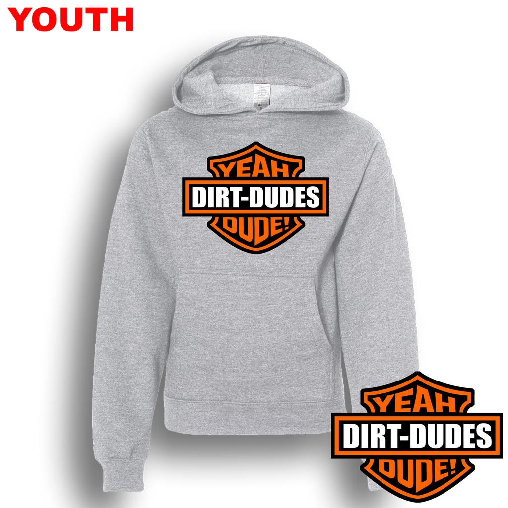 Dirt Dudes Harley YOUTH Hoodie