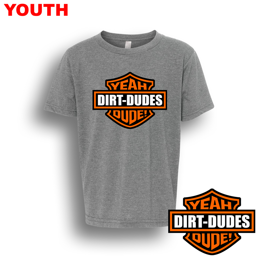 Dirt Dudes Harley Youth T-Shirt