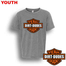 Dirt Dudes Harley Youth T-Shirt
