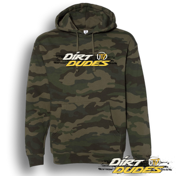 Dirt Dudes Cream and Yellow Hoodie