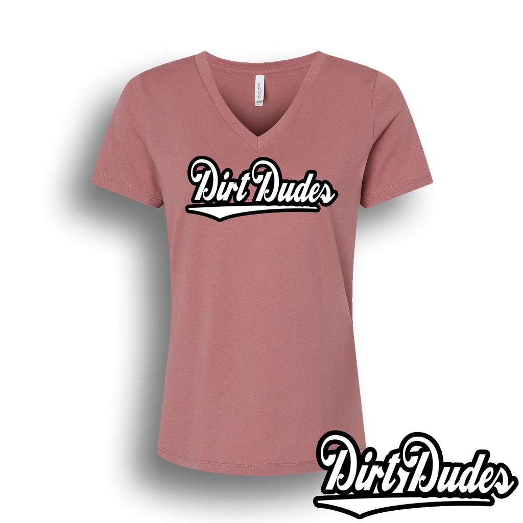Dirt Dudes OG Genuine LADIES V-Neck