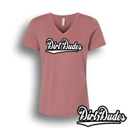 Dirt Dudes OG Genuine LADIES V-Neck
