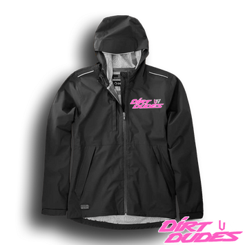 Dirt Dudes OG Pink DRI DUCK LADIES Full Zip Jacket