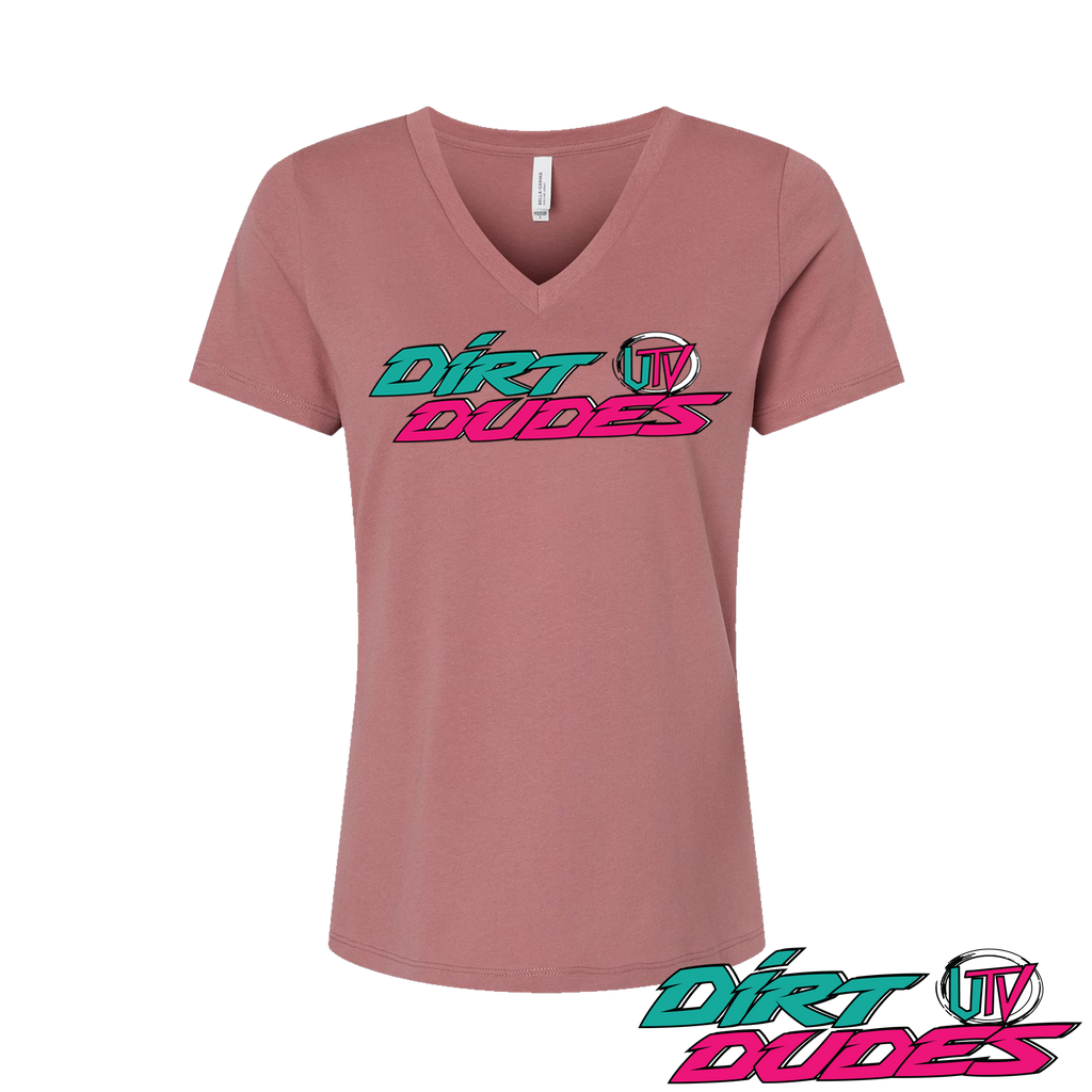 Dirt Dudes OG Shreddy LADIES V-Neck