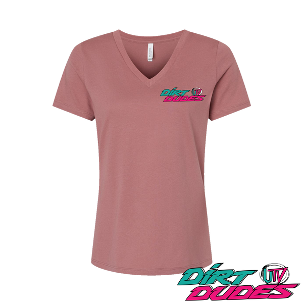 Dirt Dudes OG Shreddy LADIES V-Neck
