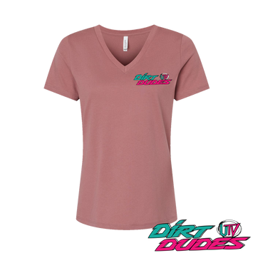 Dirt Dudes OG Shreddy LADIES V-Neck