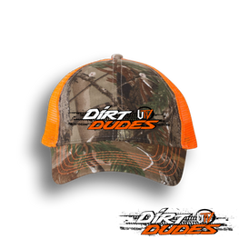 Dirt Dudes Orange Real Tree Hat