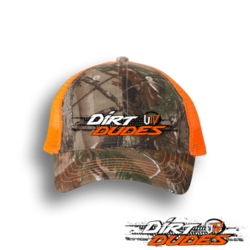 Dirt Dudes Orange Real Tree Hat