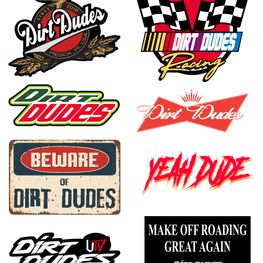 Dirt Dudes Sticker Pack