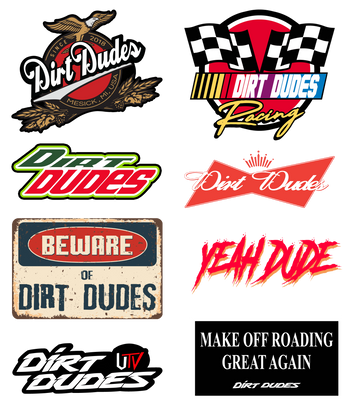 Dirt Dudes Sticker Pack