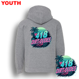 Dirt Dudes 418 Miami Nights YOUTH Hoodie