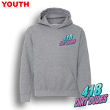 Dirt Dudes 418 Miami Nights YOUTH Hoodie