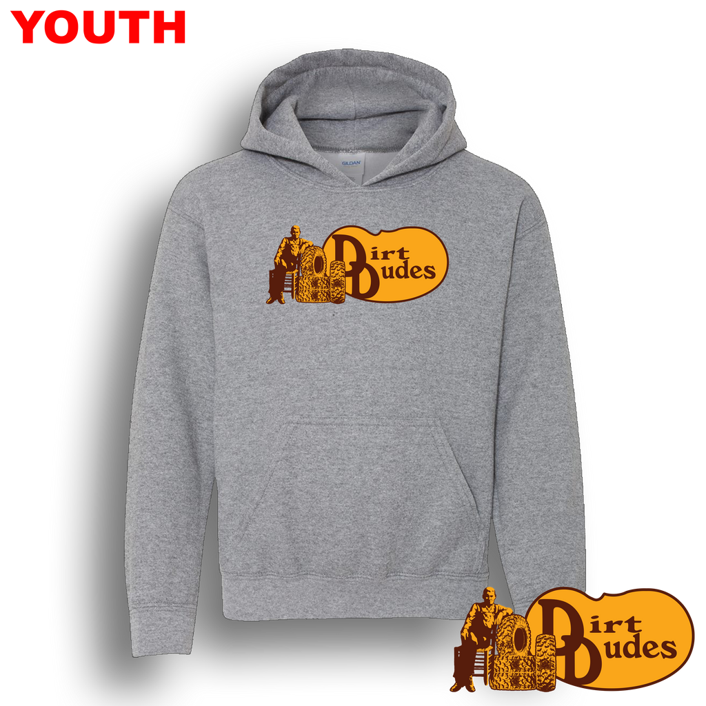 Dirt Dudes Cracker Barrel YOUTH Hoodie