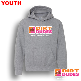 Dirt Dudes Dunkin YOUTH Hoodie