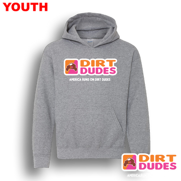 Dirt Dudes Dunkin YOUTH Hoodie