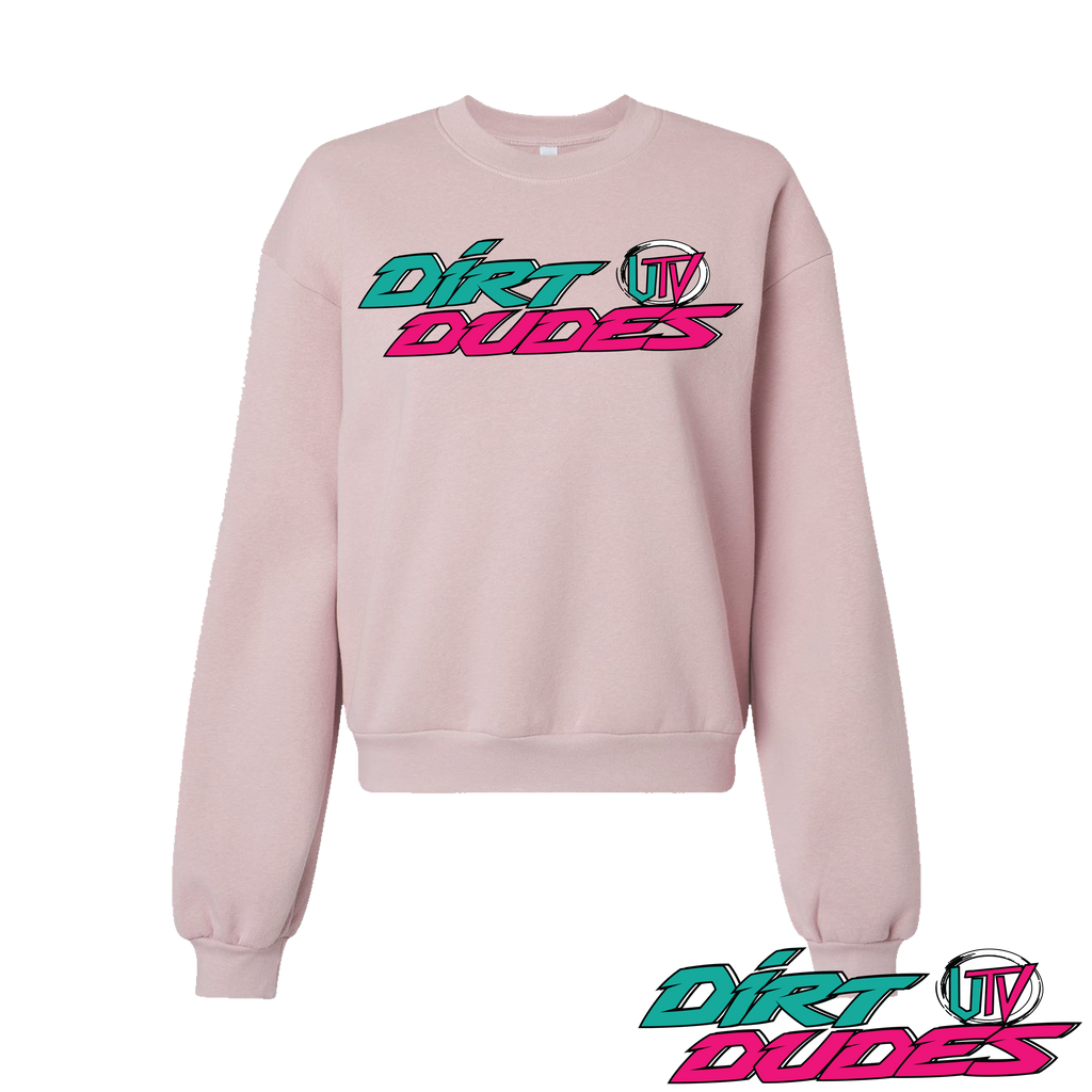 Dirt Dudes Shreddy PINK LADIES Sweatshirt