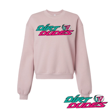 Dirt Dudes Shreddy PINK LADIES Sweatshirt