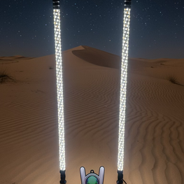 RGBW Vehicle Lighting System with Brake & Turn Signals