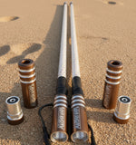 Game Changer LED Whip Set - Red, White & Blue Edition