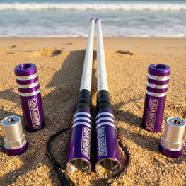 Game Changer LED Whip Set - Vibrant Purple