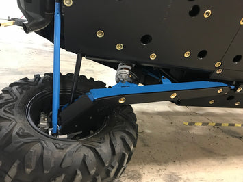 Trail Armor 2014 - 2025 RZR XP 1000, RZR 4 XP 1000 (Sport, Premium, Ultimate, Highlifter as applicable)  2016 - 2021 RZR XP Turbo, 2016 - 2021 RZR 4 XP Turbo EPS and 2018 - 2022 RZR RS1 Trailing Arm Guards set of 2