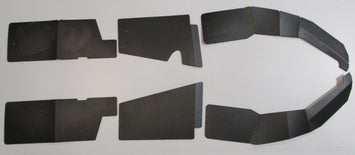 Trail Armor Polaris General 1000 and General 4 1000 Mud Flap Fender Extensions 2016 - 2025