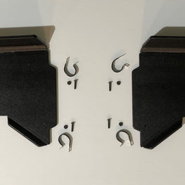 Trail Armor 2018 - 2021 RZR XP 1000 Turbo S, 2019 - 2021 RZR XP 4 1000 Turbo S, RZR 4 XP 1000 Turbo S Velocity, RZR XP 1000 Turbo S Velocity and 2021 RZR XP 1000 Turbo S and RZR 4 XP 1000 Turbo S Lifted Lime LE iMpact Front Arm Guards set of 2