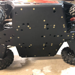 Trail Armor Polaris General 1000 and General XP 1000 Full Skids with Standard Slider Nerfs or Trimmed for Polaris Kick Out Steel Rock Sliders 2016-2023
