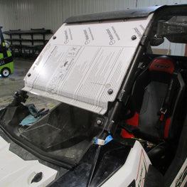 Trail Armor 2018 - 2022 Polaris RZR RS1 CoolFlo Windshield with Fast Clamps DoT Approved Rated AS4