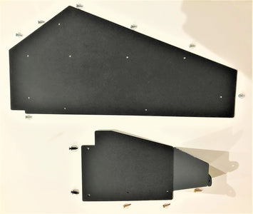 Trail Armor Ranger 1000 and Ranger 1000 Crew Underbed Mud Shield with Fender Enclosure