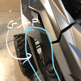 Trail Armor Polaris RZR Pro XP, RZR Pro XP 4, RZR Turbo R and RZR Turbo R 4 (all editions) Inner Fender Liners