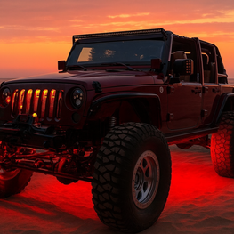 Marshin Whips Rosewell X-2 Billet Rocklights x8 (Kit)