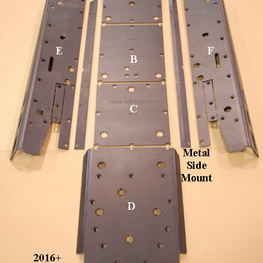 Trail Armor 2014 - 2023 RZR 4  XP 1000 (Standard, Sport, Premium, Ultimate, Highlifter),  2016 - 2021 RZR 4 XP Turbo, 2019 - 2021 RZR 4 XP Turbo S and RZR 4 XP Turbo S Velocity Full Skids with Slider Nerfs