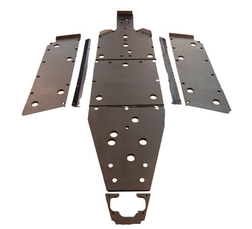 Trail Armor Polaris RZR Trail, Trail S 900 and Trail S 1000 Full Skids with Slider Nerfs or Trimmed for Polaris Kick Out Steel Rock Sliders 2021 - 2025