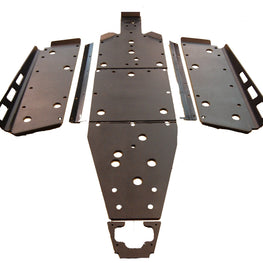 Trail Armor Polaris RZR Trail, Trail S 900 and Trail S 1000 Full Skids with Slider Nerfs or Trimmed for Polaris Kick Out Steel Rock Sliders 2021 - 2025