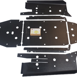 Trail Armor Polaris RZR XP PRO Full Skids with Integrated Sliders or Trimmed for Extreme Kick Out Nerf Sliders 2020 - 2025