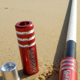 Game Changer LED Whip - Lollypop Red Single