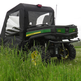 John Deere Gator 850i/860i - Full Cab Enclosure for Hard Windshield w/Lower Door Insert Option (Half Doors)
