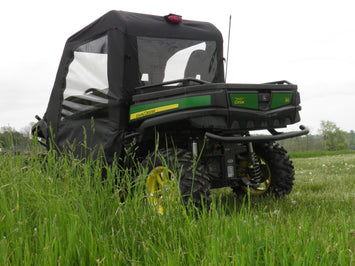 John Deere Gator 850i/860i - Full Cab Enclosure for Hard Windshield w/Lower Door Insert Option (Half Doors)