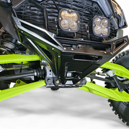 2022-2025 Polaris RZR Pro R, Pro S, Turbo R Machined Billet Front Winch Bumper (Black Anodize)