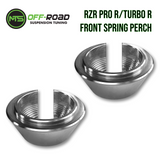 Polaris RZR Pro R/Turbo R/Pro S Billet Front Spring Perch Collars - Set of 2
