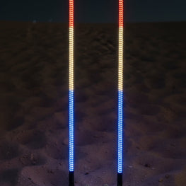 Game Changer LED Whip - Red, White & Blue Single Edition