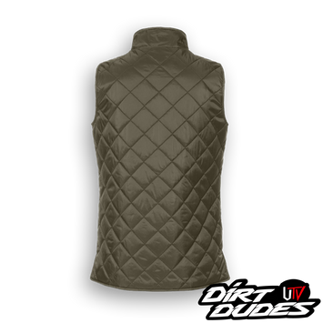 Dirt Dudes OG Ladies Quilted Vest - Rosin