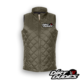 Dirt Dudes OG Ladies Quilted Vest - Rosin