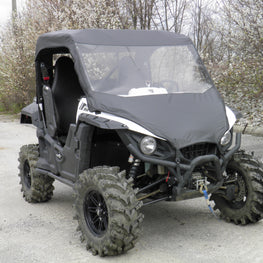 Yamaha Wolverine - Vinyl Windshield/Top/Rear Combo