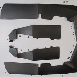 Trail Armor RZR S 570 Mud Flap Fender Extensions 2017