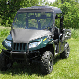 Arctic Cat Prowler 700-Vinyl Windshield- Top Combo - 3 Star UTV