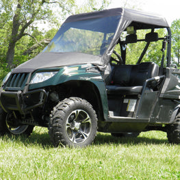 Arctic Cat Prowler 700-Vinyl Windshield- Top- Rear Combo - 3 Star UTV